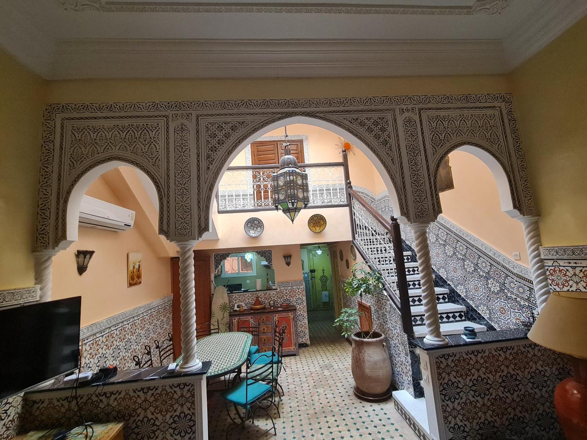 Riad Bab Almadina مراكش المظهر الخارجي الصورة